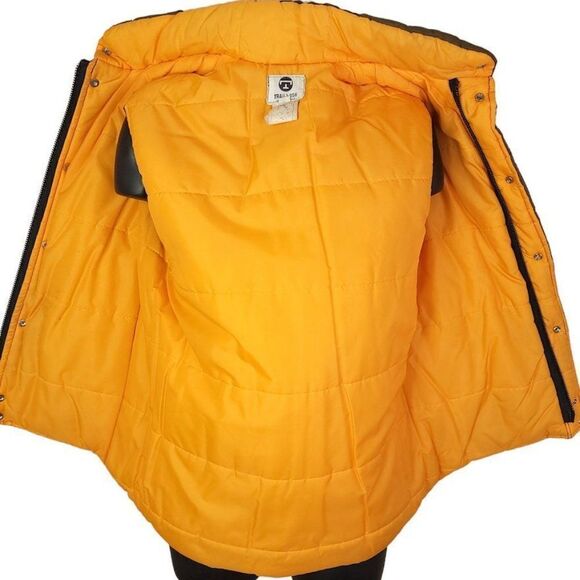 Trail Wise Berkeley Puffy Vest Vintage 80s Puffer Made In USA Mens Size Small - Picture 4 of 6